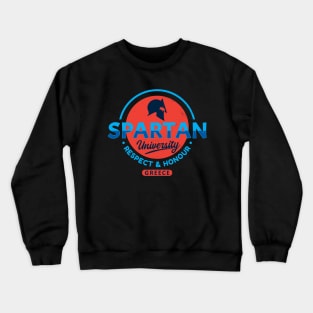 Spartan University Greece - Respect and Honor Crewneck Sweatshirt